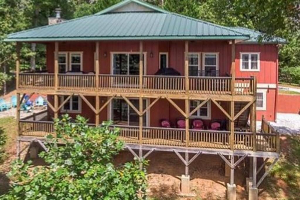 Red Rooster Family Cabin W/Hot Tub+Fire Pit+View Франклин Экстерьер фото