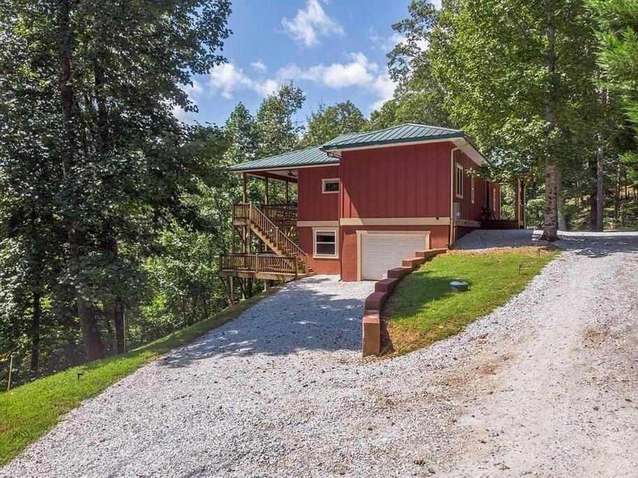 Red Rooster Family Cabin W/Hot Tub+Fire Pit+View Франклин Экстерьер фото