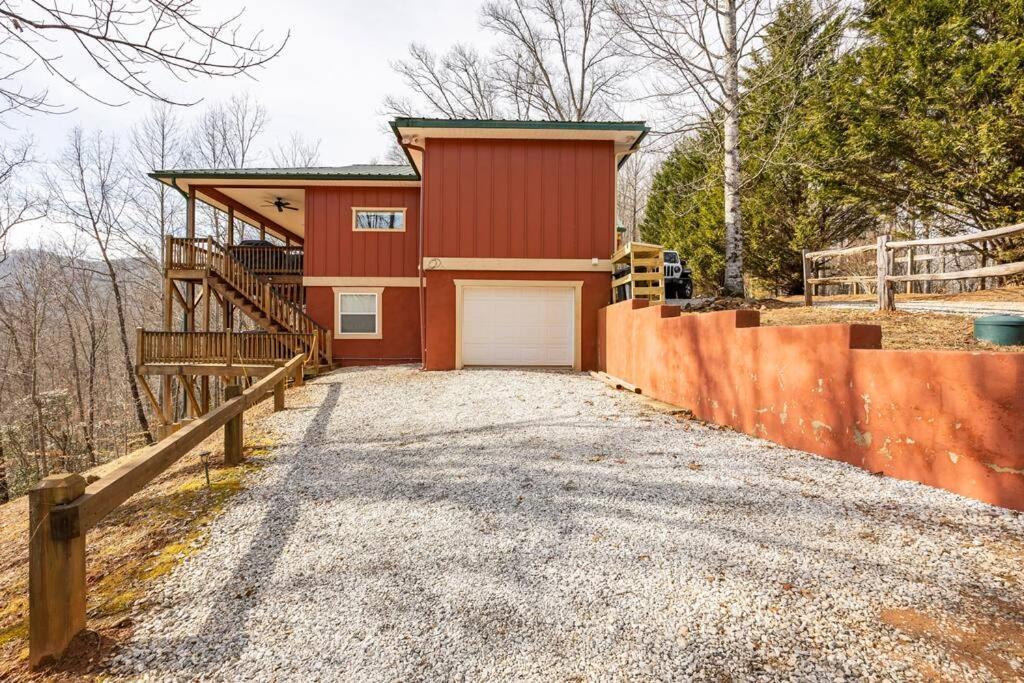 Red Rooster Family Cabin W/Hot Tub+Fire Pit+View Франклин Экстерьер фото