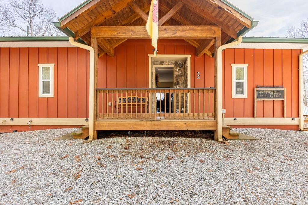 Red Rooster Family Cabin W/Hot Tub+Fire Pit+View Франклин Экстерьер фото